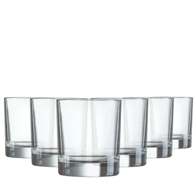 Old Fashioned Whisky Tumblers - 290ml - Set of 6