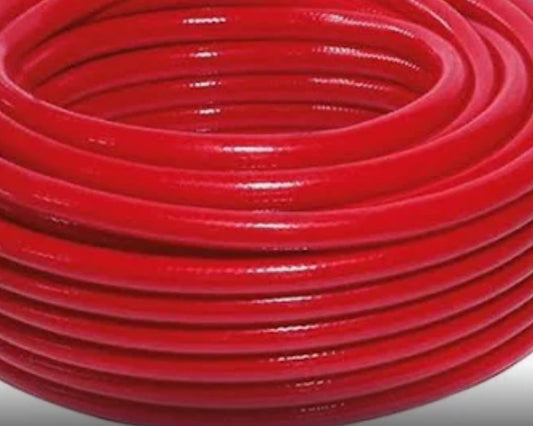 Red Water Hose Pipe Hot Water 10mm Garden Hose Pipe Kink Resistant Watering Hose