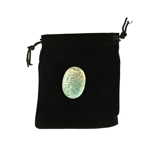Worry Thumb Stone, Amazonite