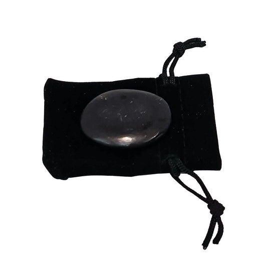 Worry Thumb Stone, Black Tourmaline
