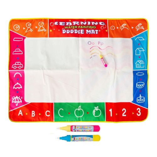 Doodle Children Creativity Drawing Mat, Small + Large and 5 Pcs Accessories Set