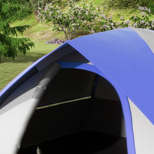 Outsunny 2 Man Camping Tent w/ Sewn-in Groundsheet, 3000mm Waterproof