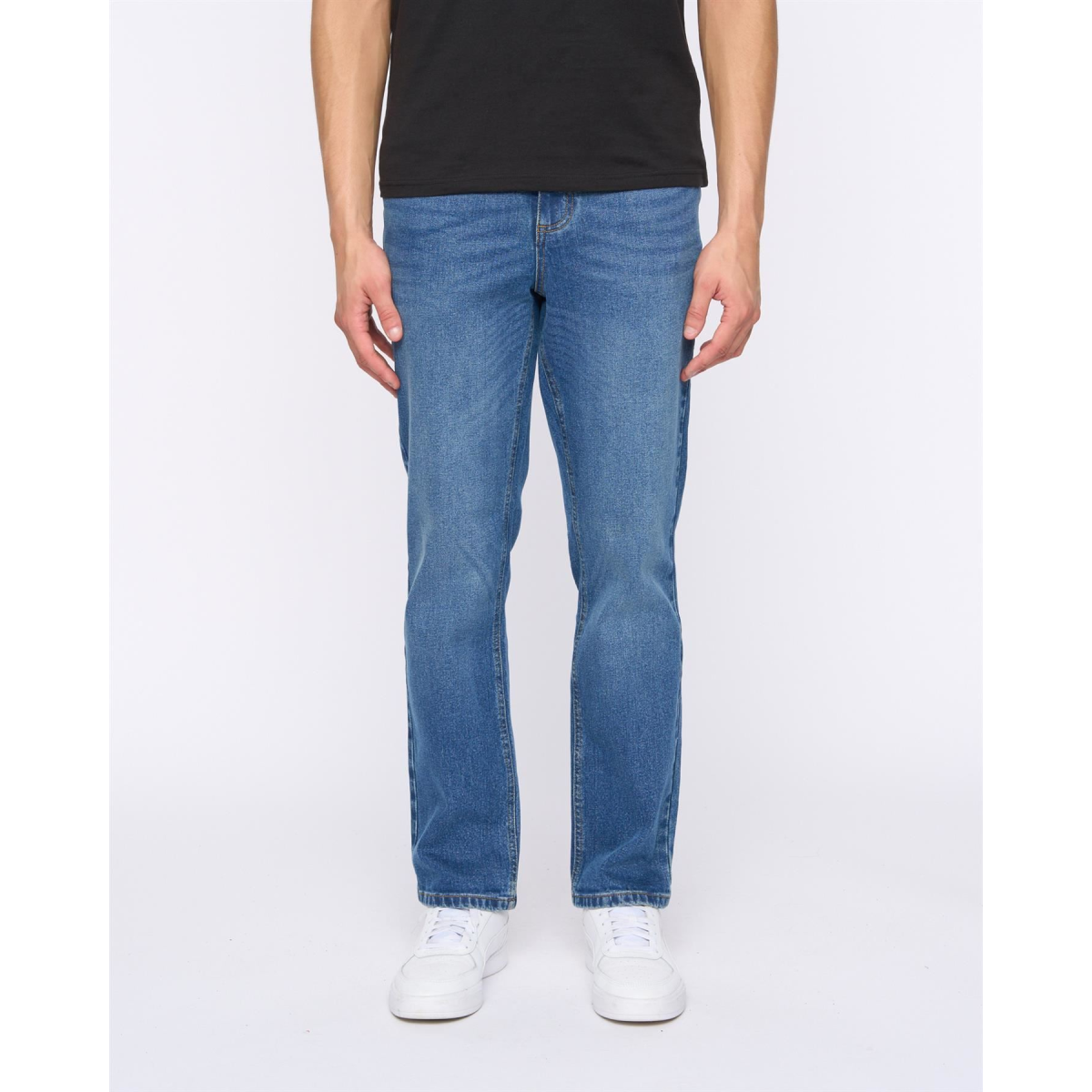 Hydras Straight Leg Jeans Mid Wash