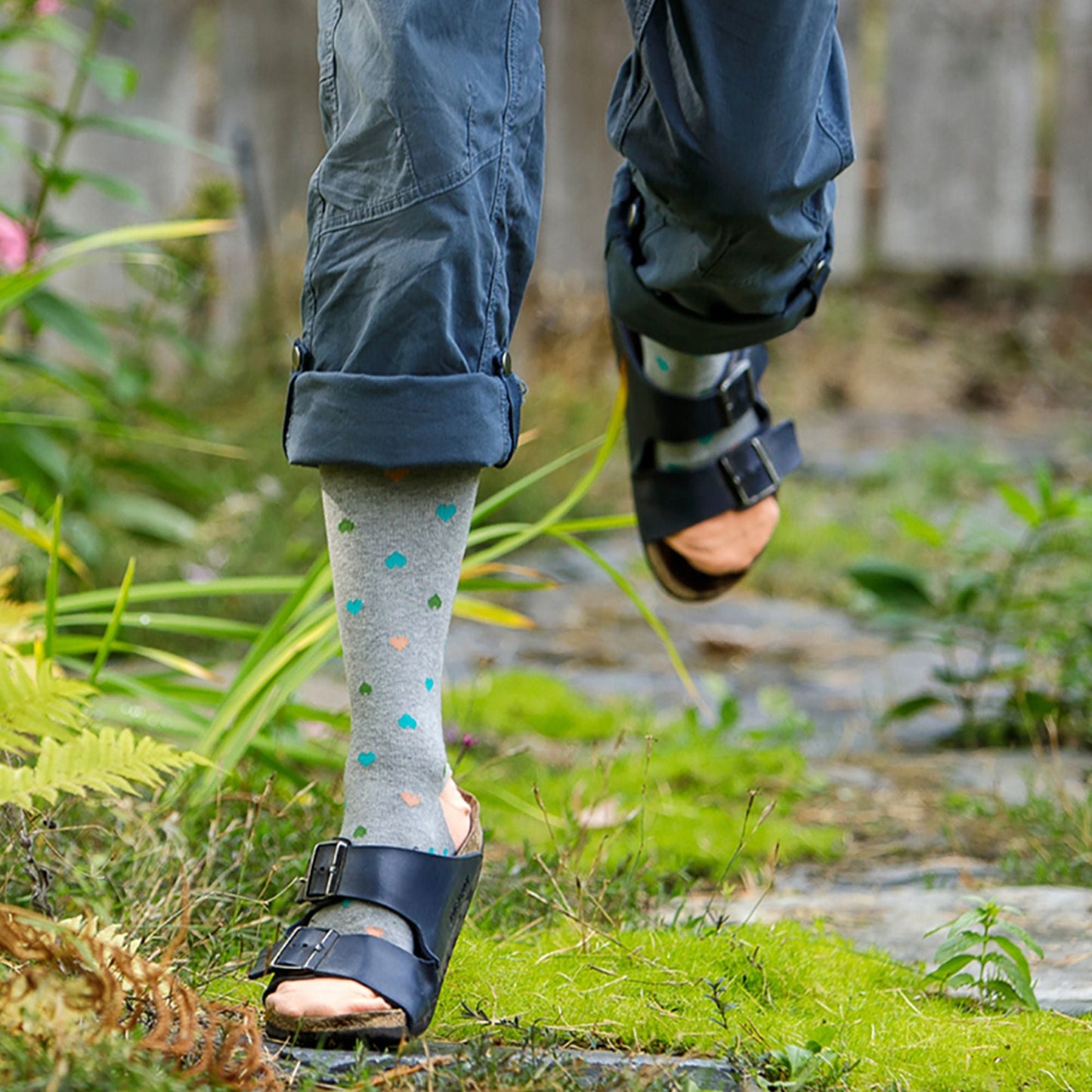 1 Pack Cotton Graduated Compression Socks | 15-20 mmHg