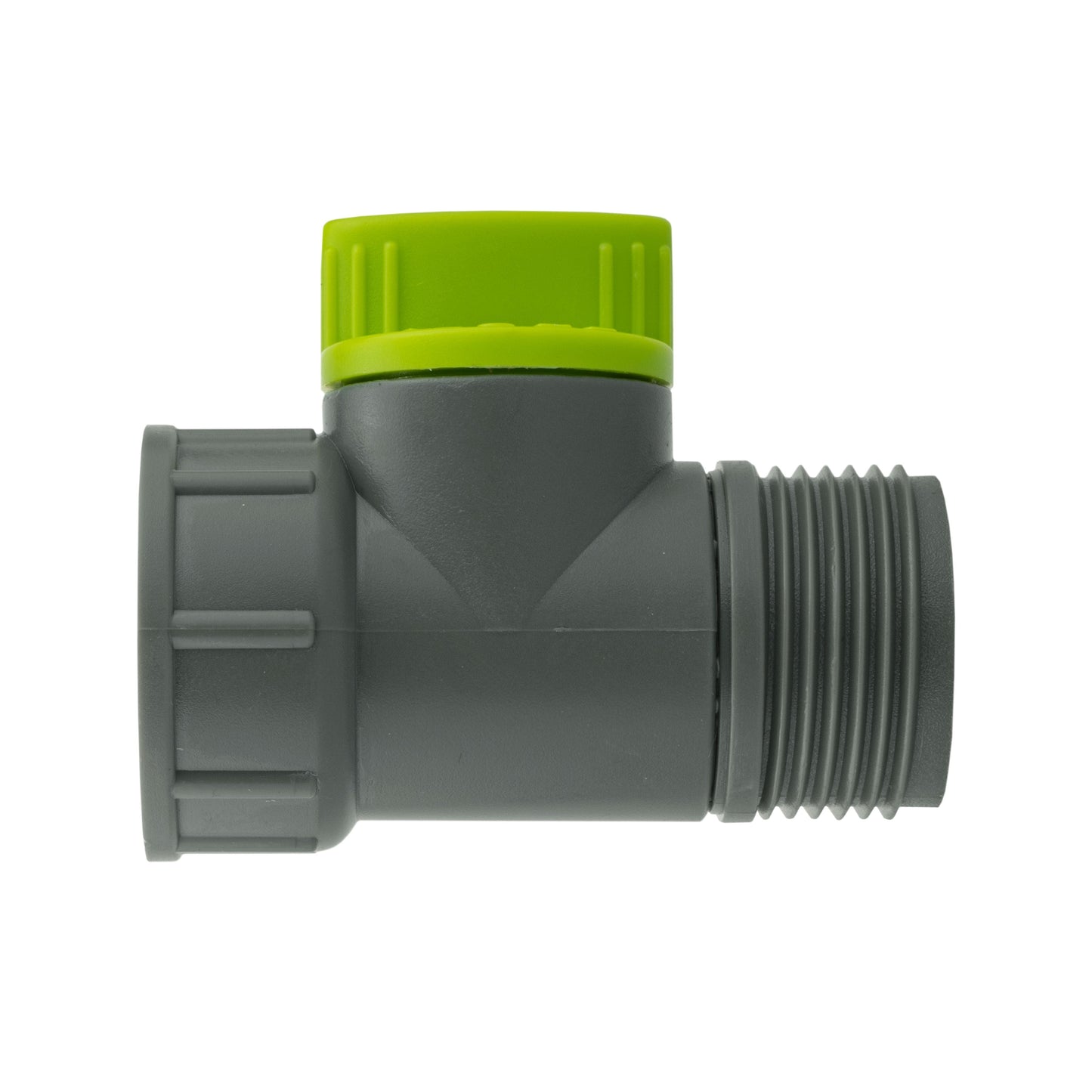 IBC 2 S60X6 Cap with BSP Threaded Valve and Hose Connector Lime Water Connector