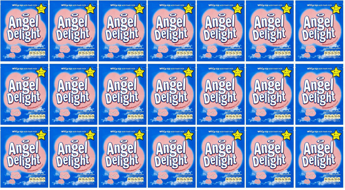 21 x Angel Delight Strawberry Flavour 59G