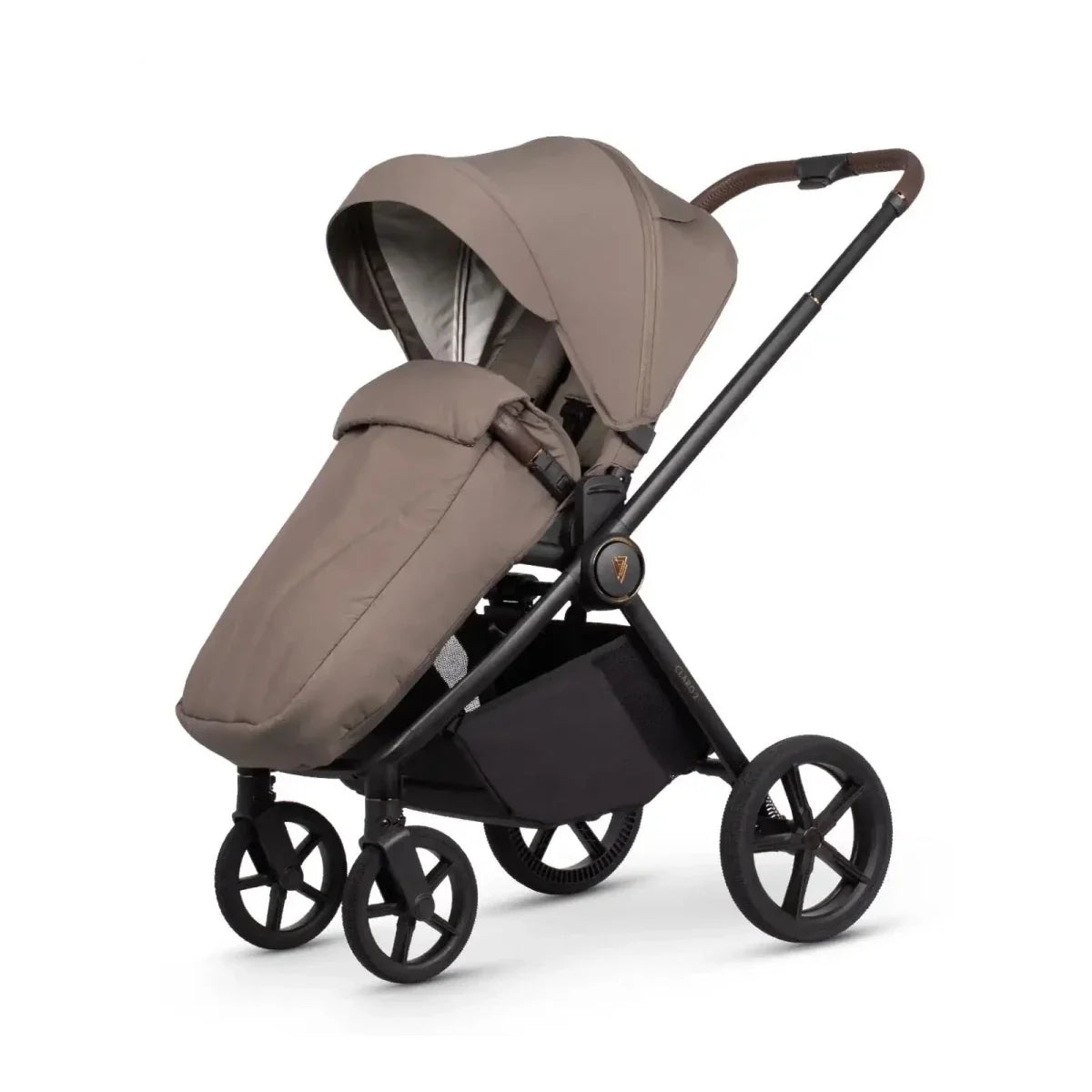 Venicci Claro 2 3-in-1 9 piece Comfort Bundle - Black/Almond
