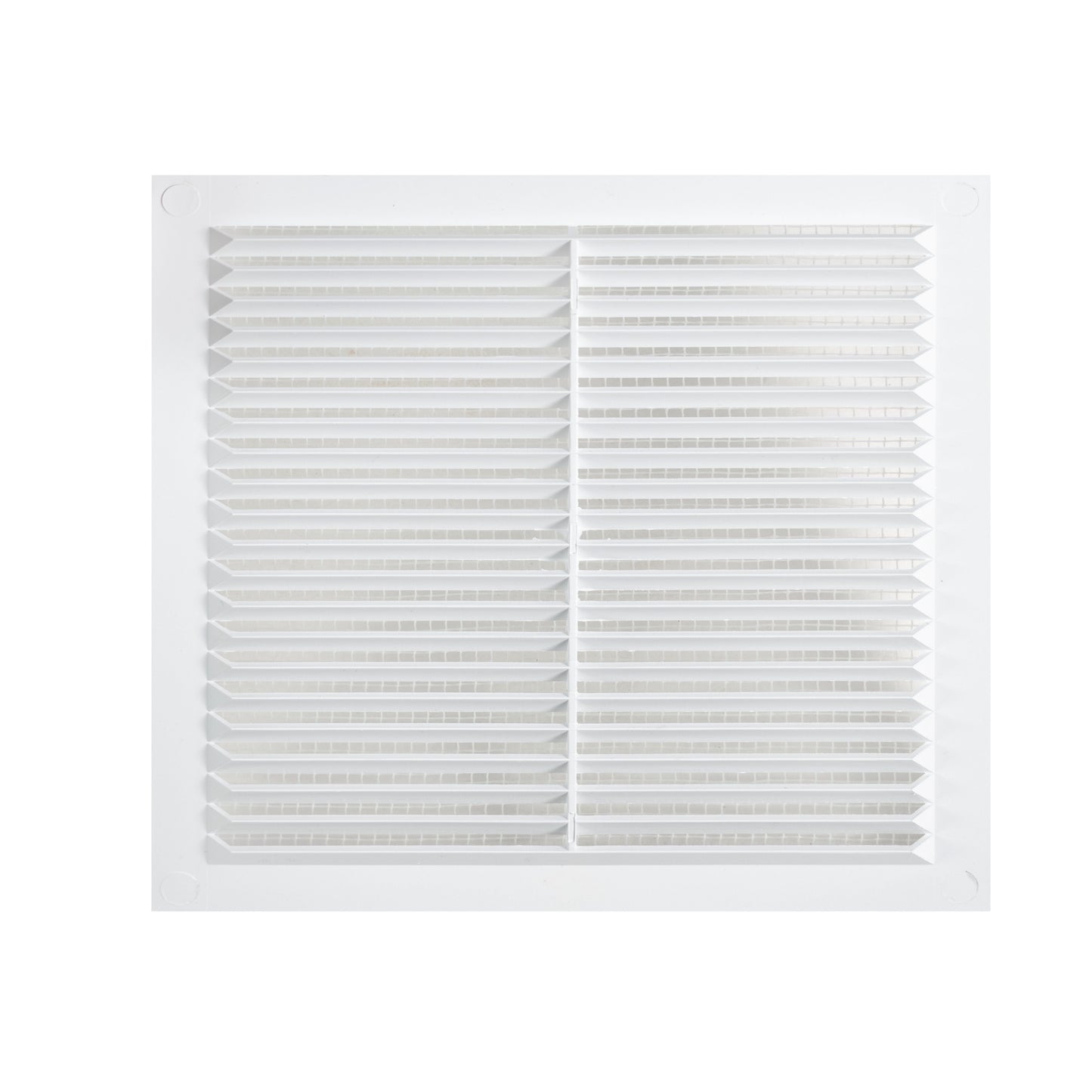 Louvre Vent D/195W 195mm X 195mm with Fly Screen for Home and Garden Use