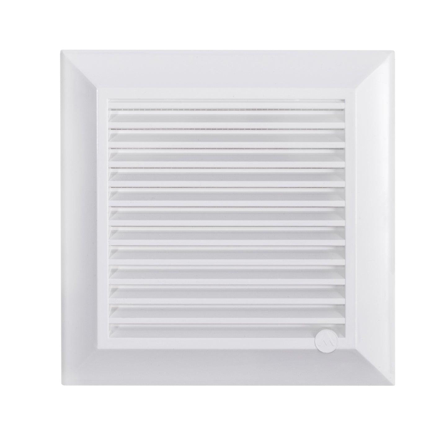 Louvre Vent White Duo Smart 135G 135mm With Fly Mesh for Home and Garden Use