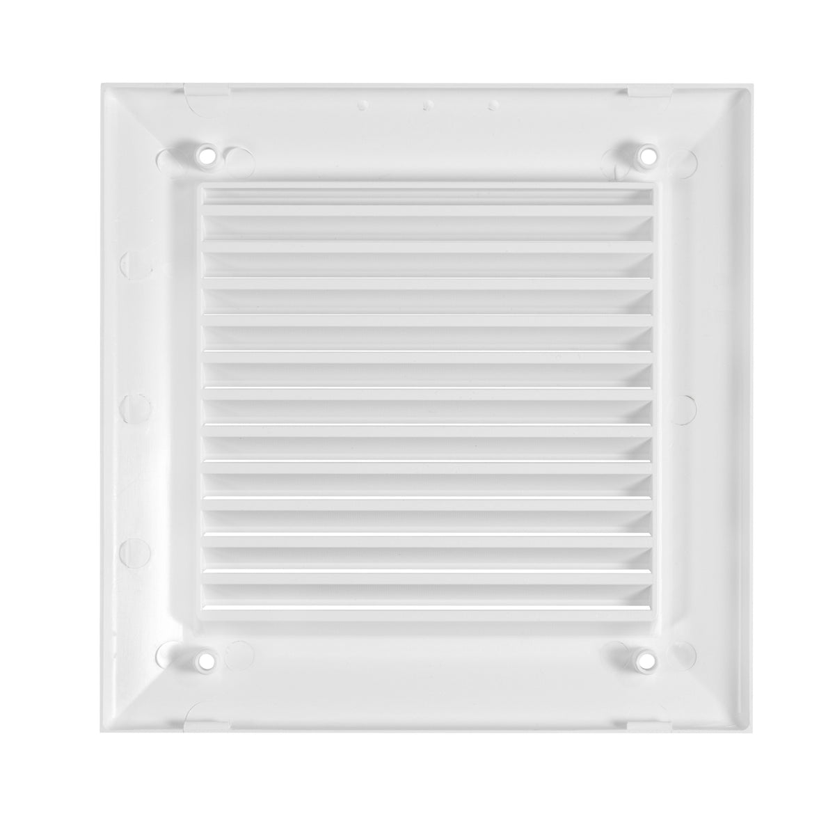 Louvre Vent White Duo Smart 135 fi 100mm With Fly Mesh