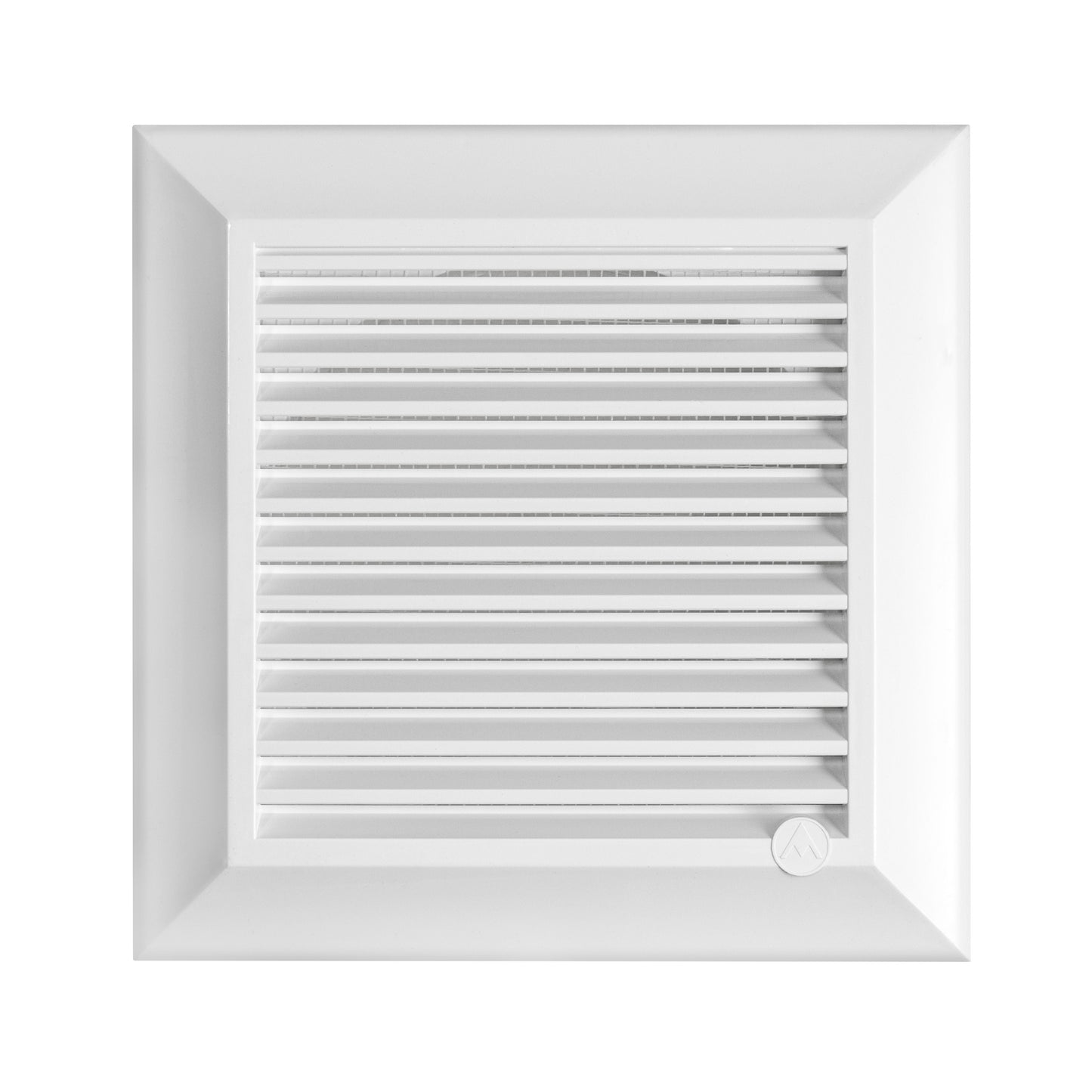 Louvre Vent White Duo Smart 135 fi 125mm With Fly Mesh for Home and Garden Use