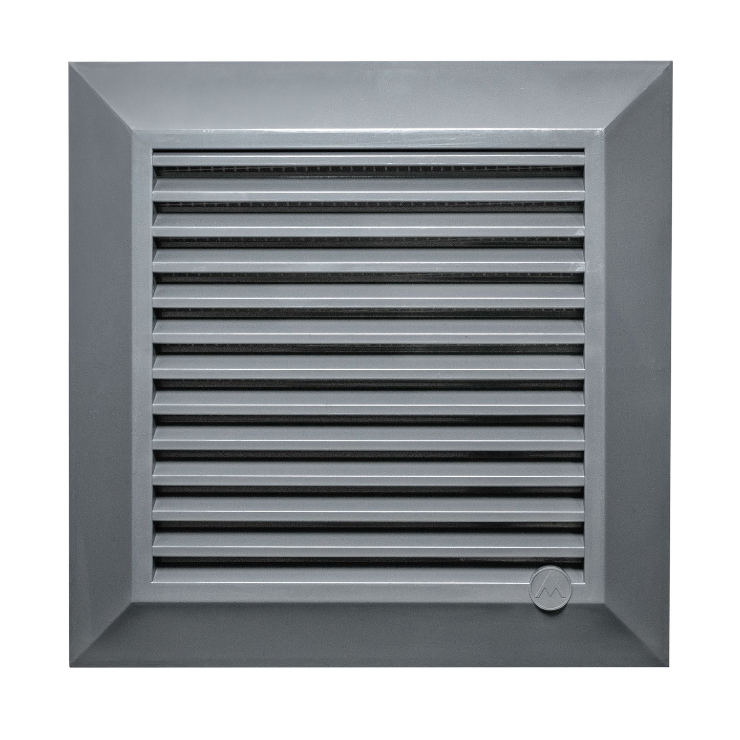 Louvre Vent Graphite Duo Smart 135G 135mm With Fly Mesh for Home and Garden Use
