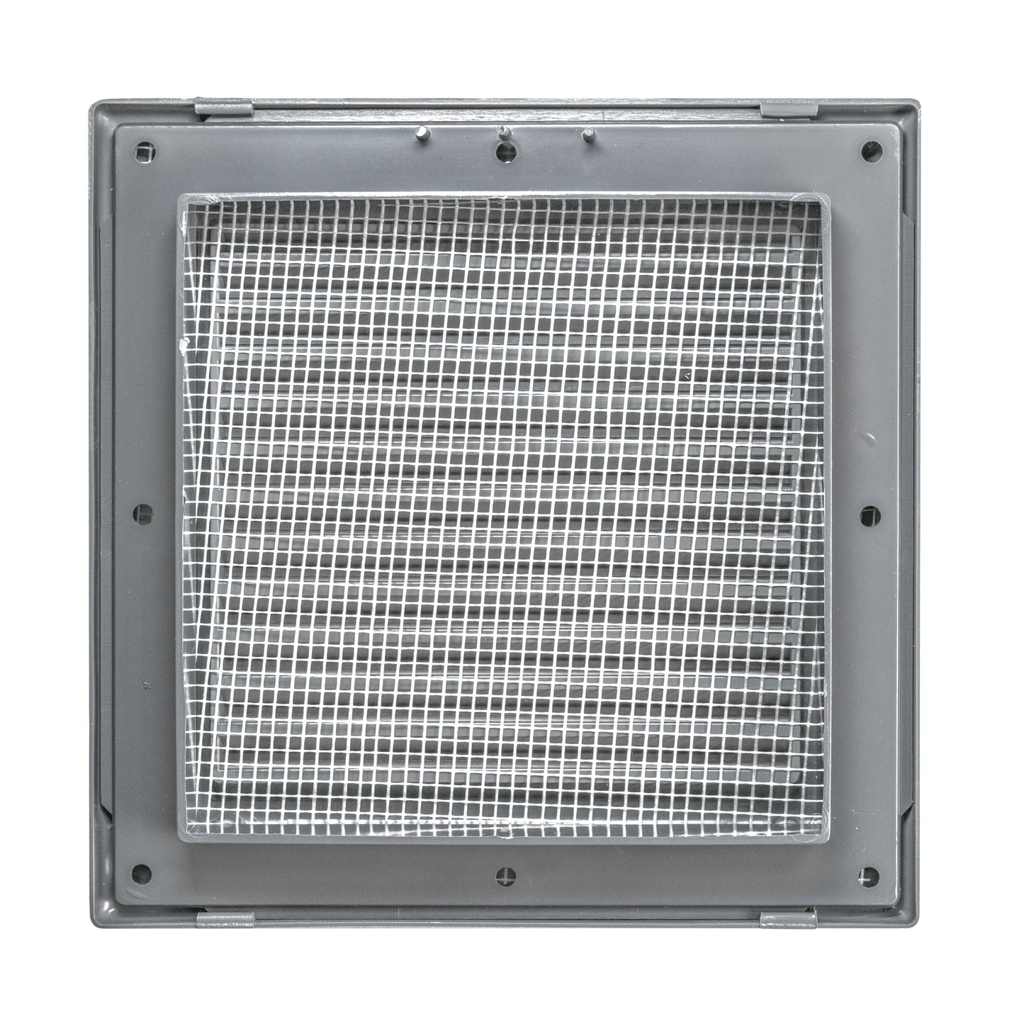 Louvre Vent Graphite Duo Smart 135G 135mm With Fly Mesh for Home and Garden Use