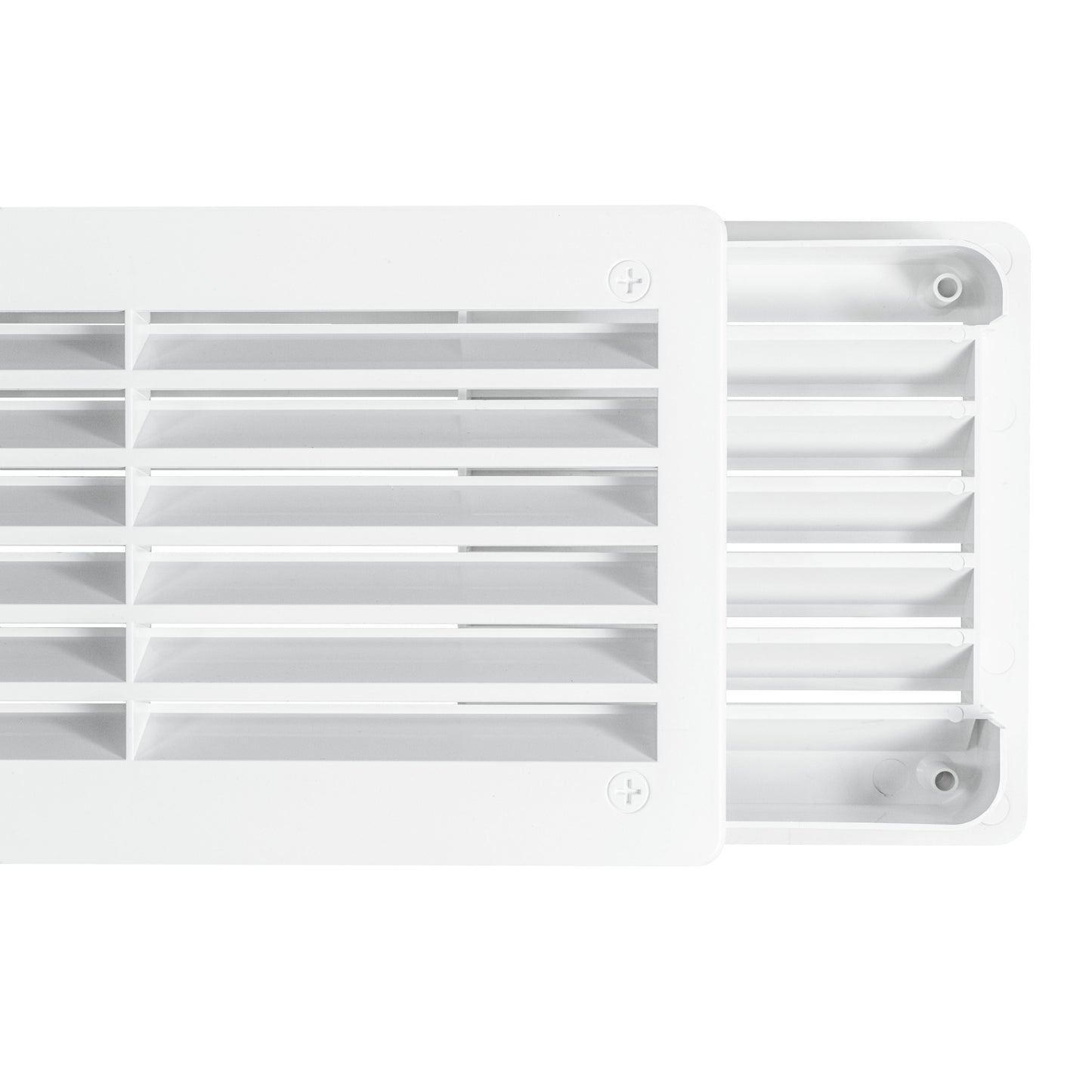 Door Louvre Vent KD 90mm-445mm DIY Tool Accessory Home and Garden Use