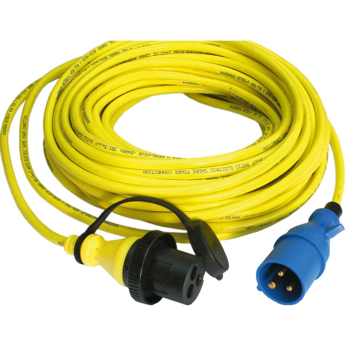Victron Shore Power Cable with Moulded Plug (15m / 16A / 3x2.5mm²) VC-SHP302501500