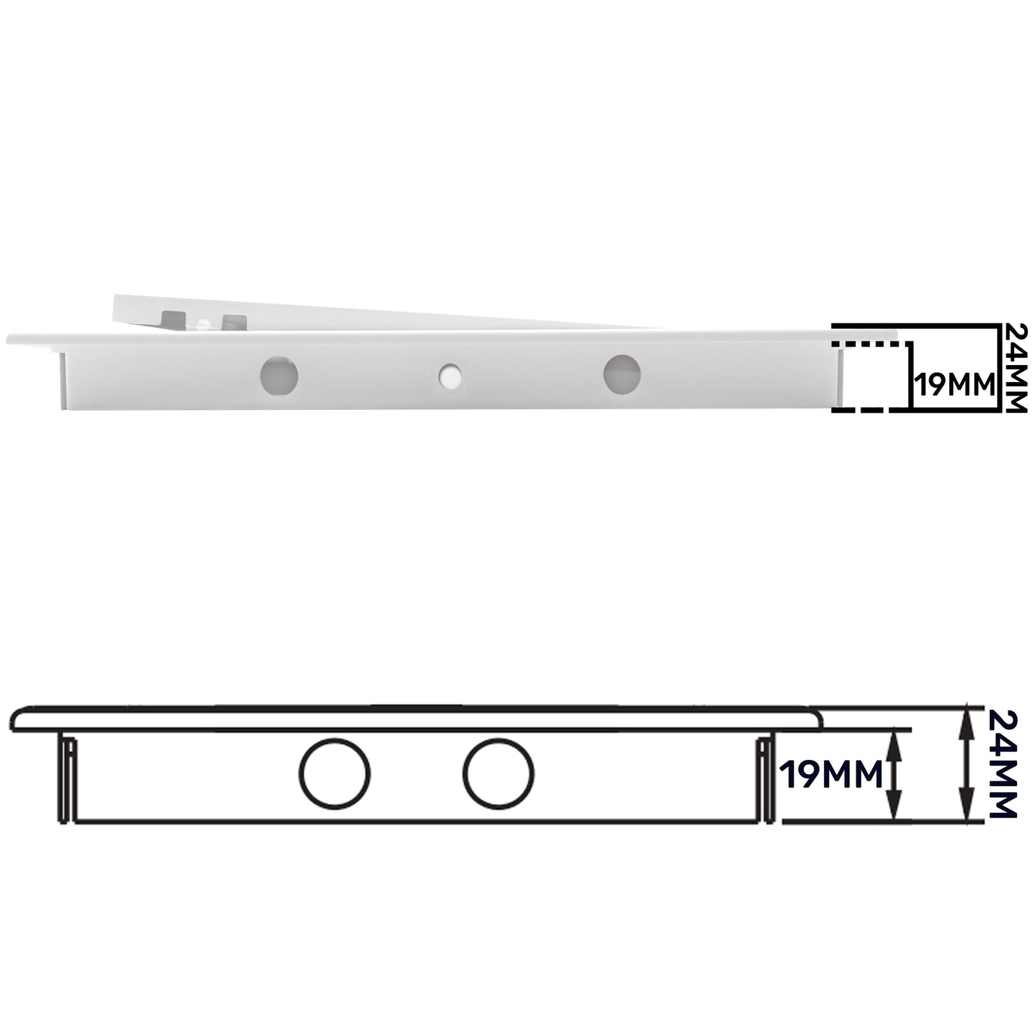 Access Panel Door PP, White 150mm x 150mm