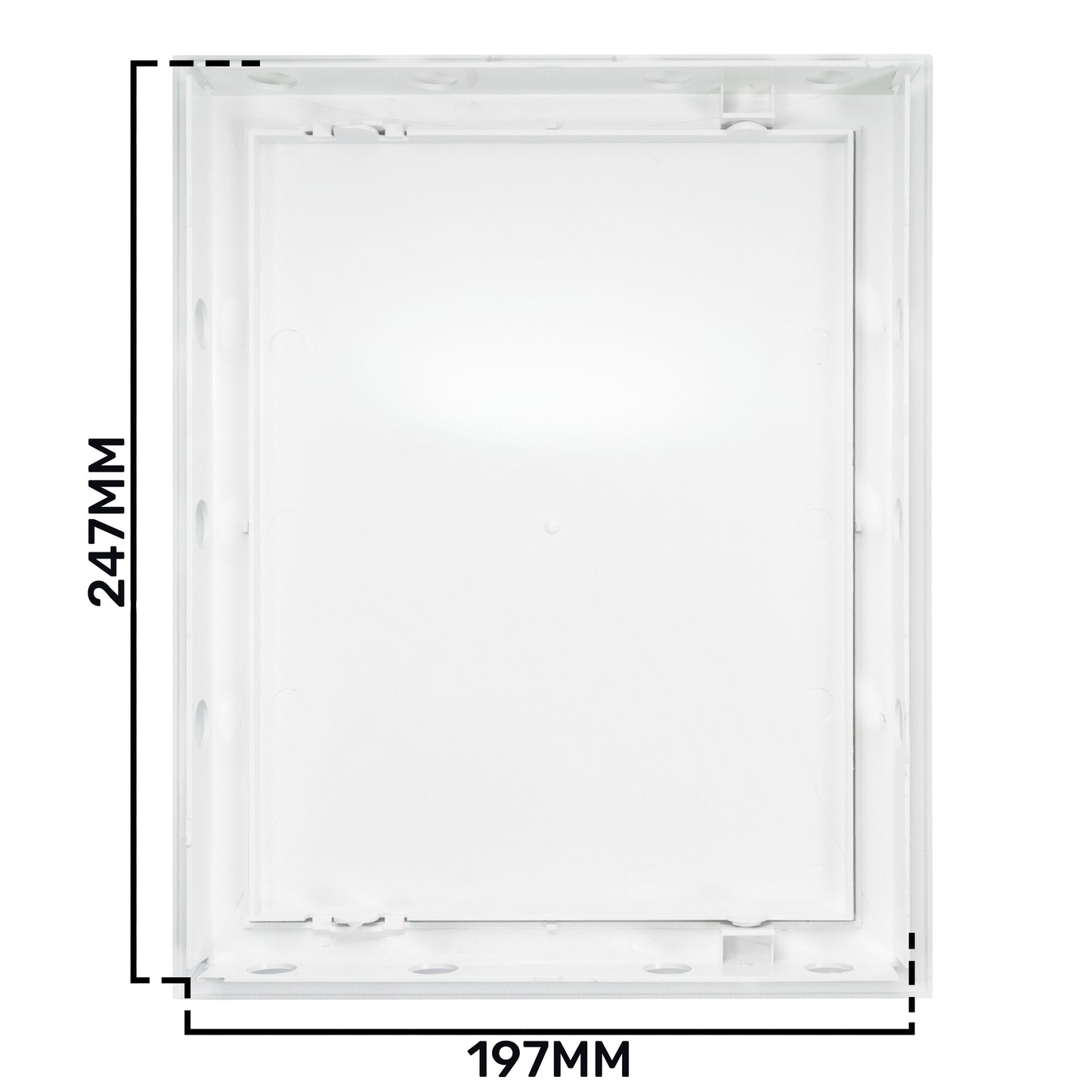 Access Panel Door PP, White 200mm x 250mm