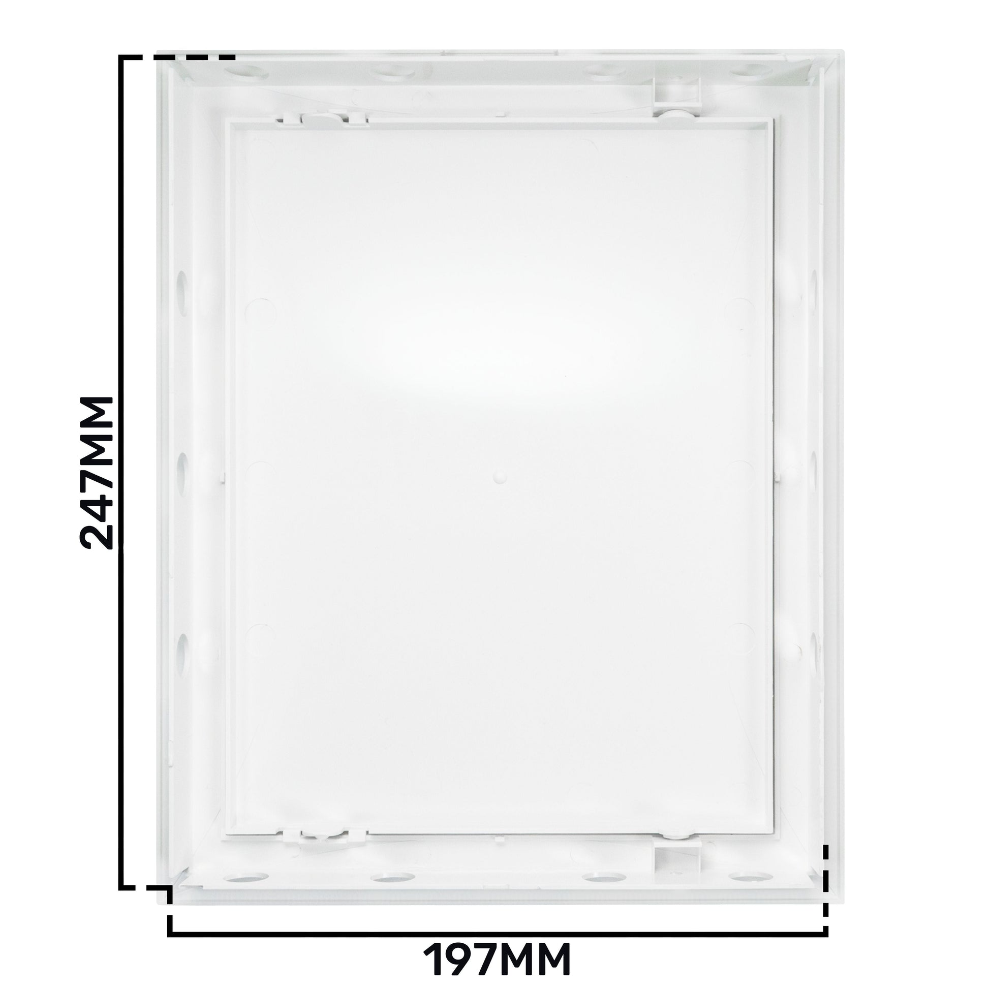 Access Panel Door PP, White 200mm x 250mm