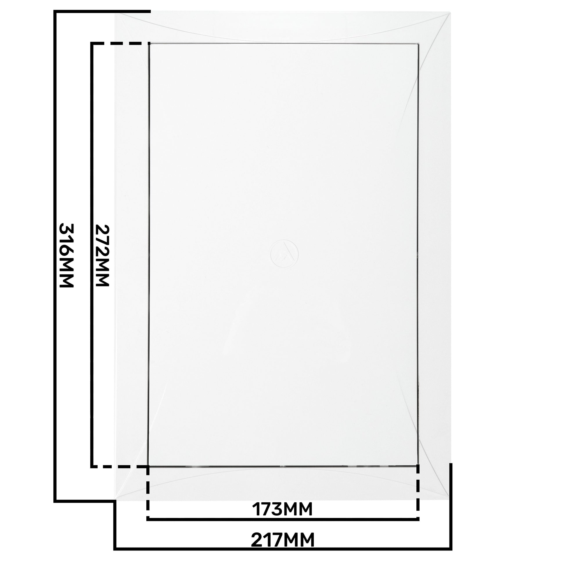 Access Panel Door PP, White 200mm x 300mm