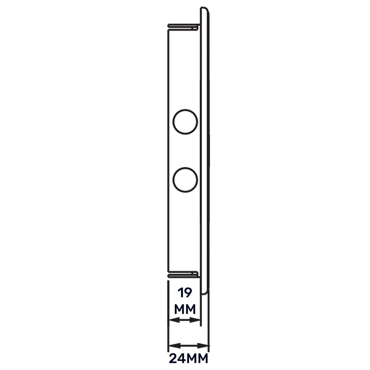 Access Panel Door PP, White 300mm x 300mm