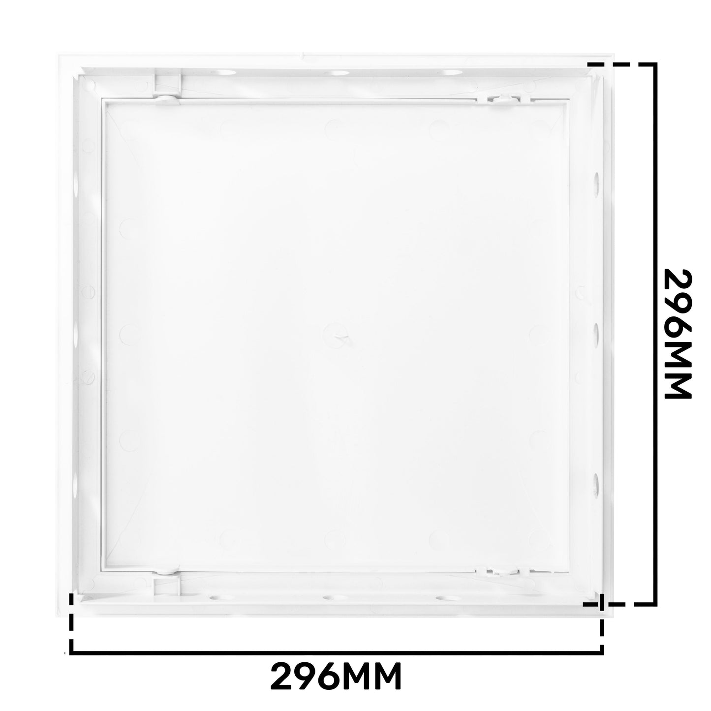 Access Panel Door PP, White 300mm x 300mm DIY Tool Accessory Home and Garden Use