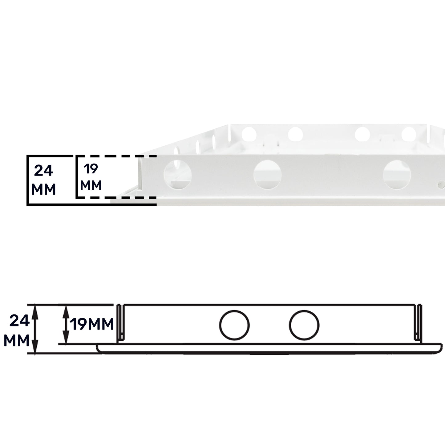 Access Panel Door PP, White 300mm x 400mm