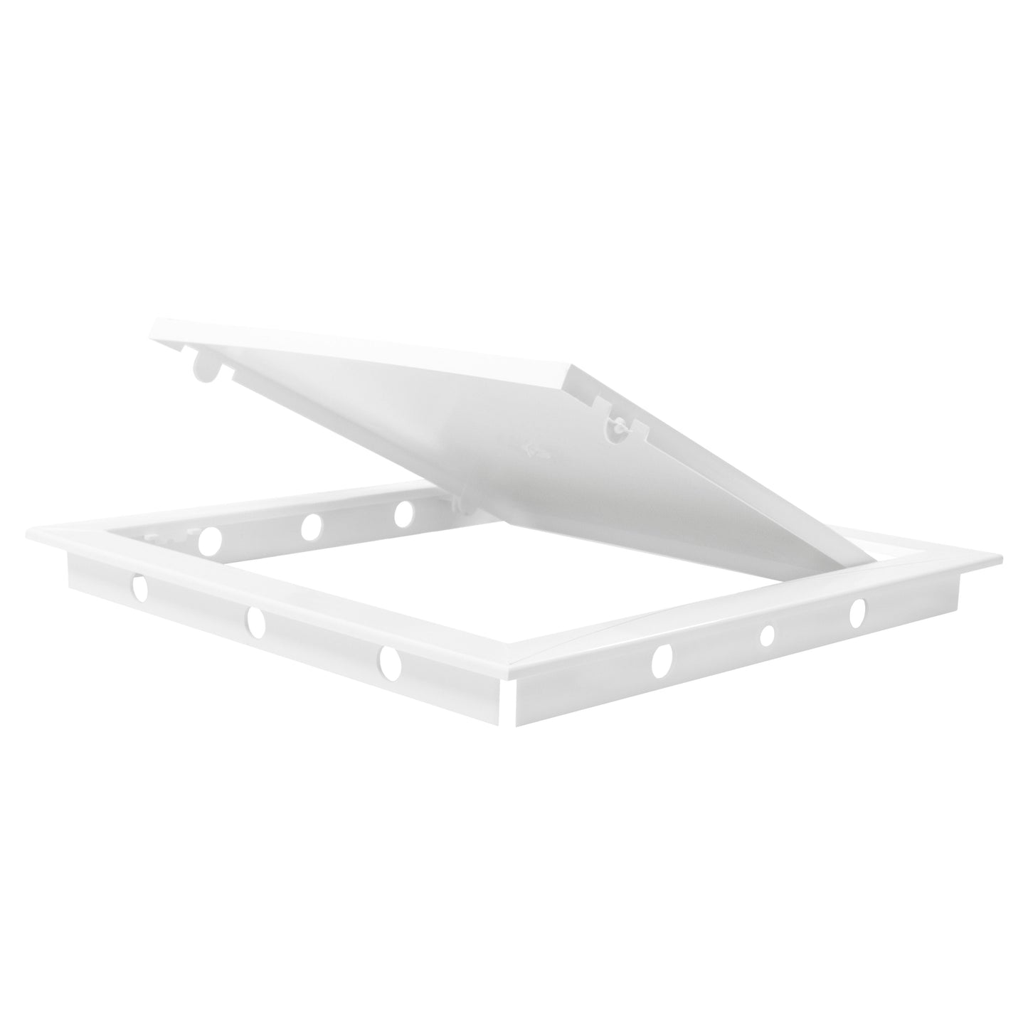 Access Panel Door PP, White 250mm x 250mm DIY Tool Accessory Home and Garden Use