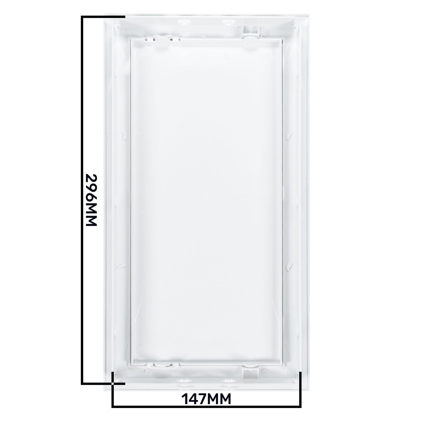 Access Panel Door PP, White 150mm x 300mm DIY Tool Accessory Home and Garden Use
