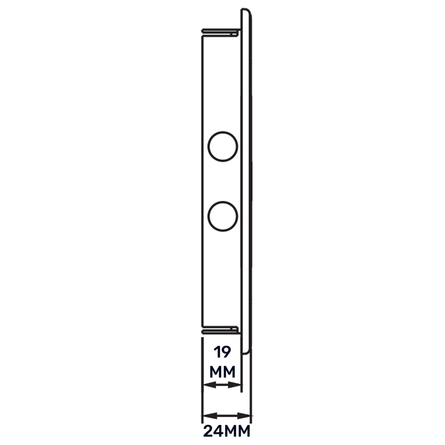 Access Panel Door PP, White 250mm x 300mm