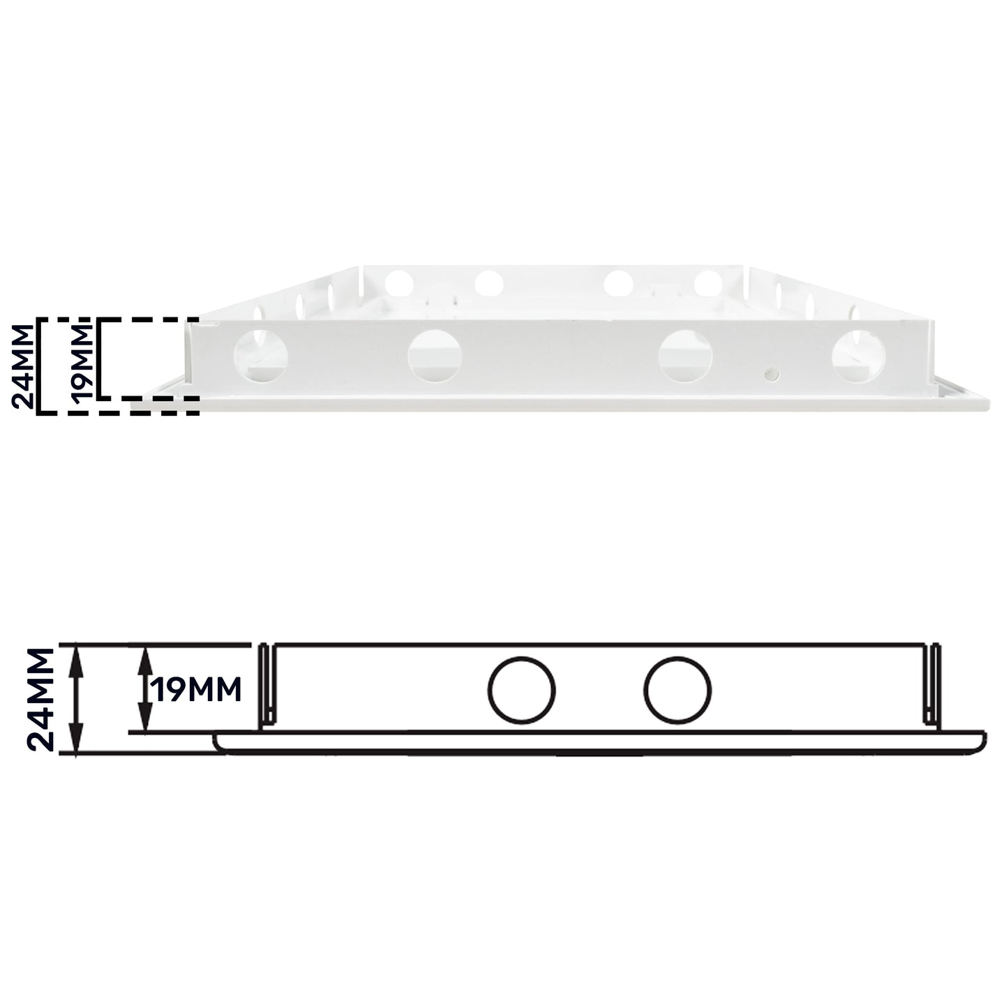 Access Panel Door PP, White 250mm x 300mm DIY Tool Accessory Home and Garden Use