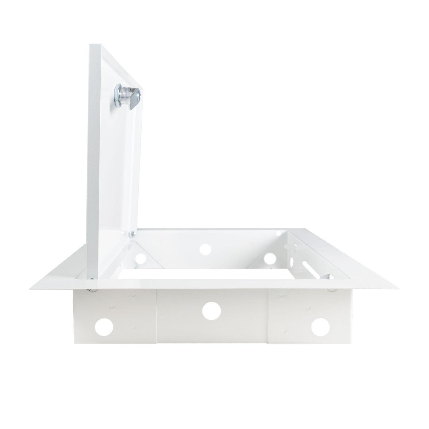 Access Panel Door Metal With Lock, White 250mm x 300mm for Home and Garden Use