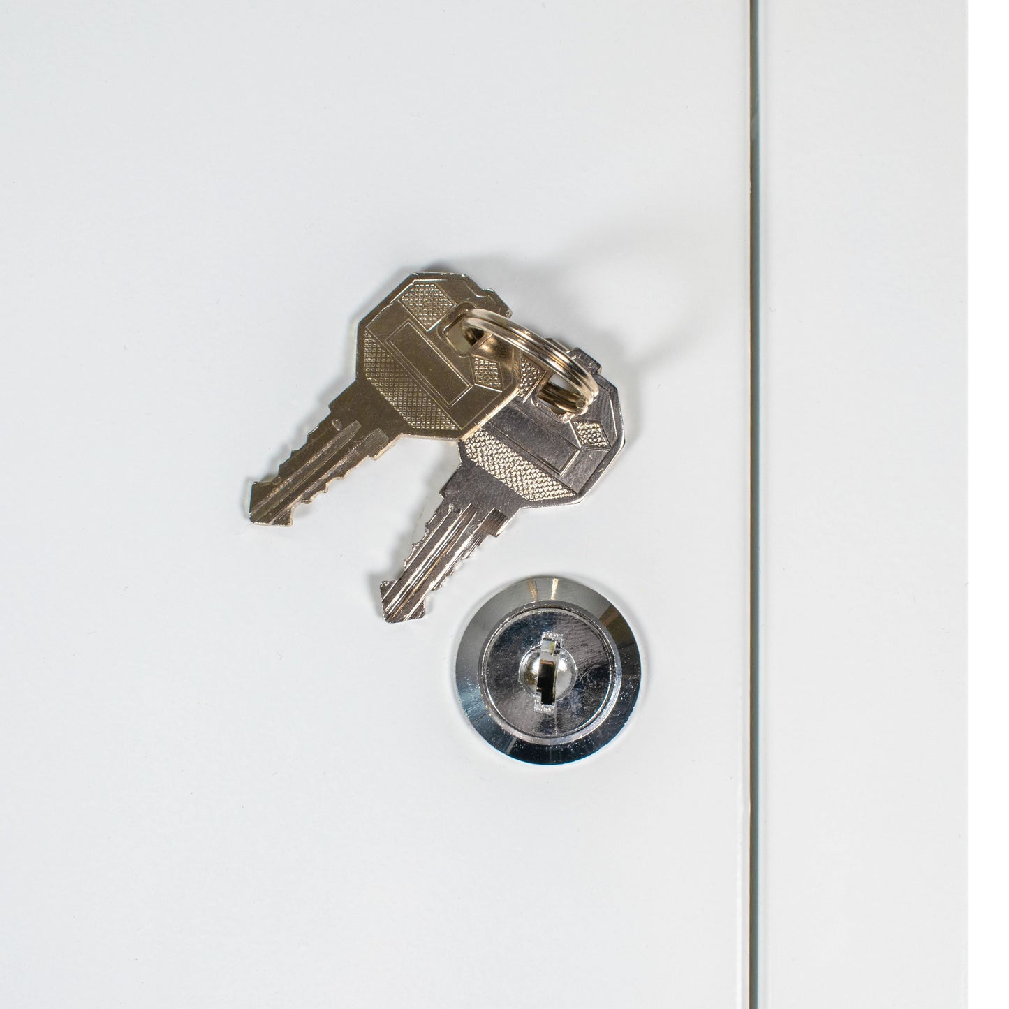 Access Panel Door Metal With Lock, White 200mm x 200mm