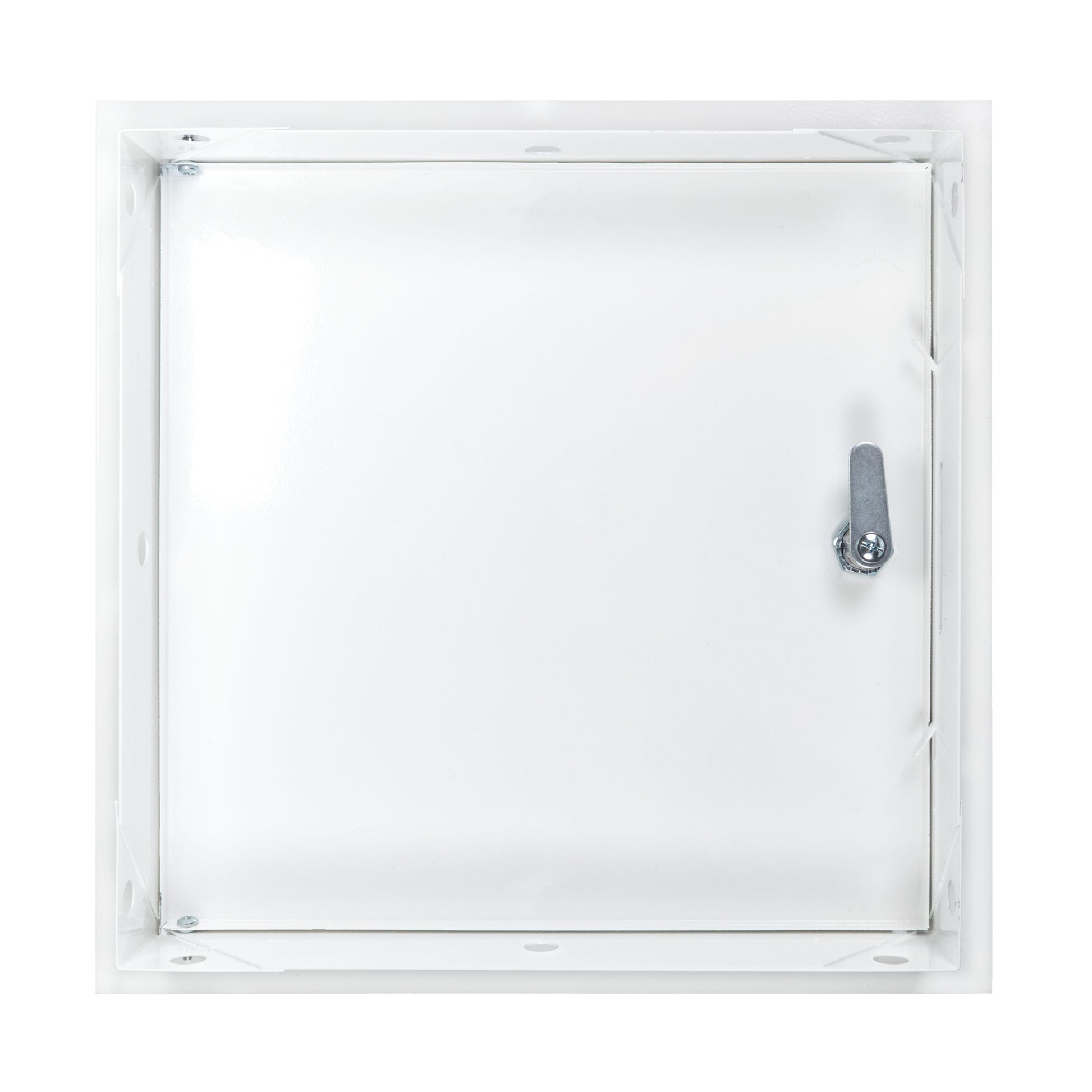 Access Panel Door Metal With Lock, White 200mm x 200mm