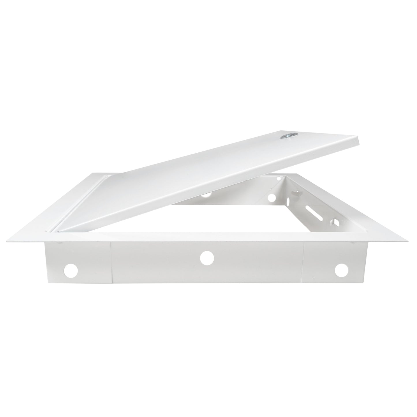 Access Panel Door Metal With Lock, White 500mm x 500mm for Home and Garden Use