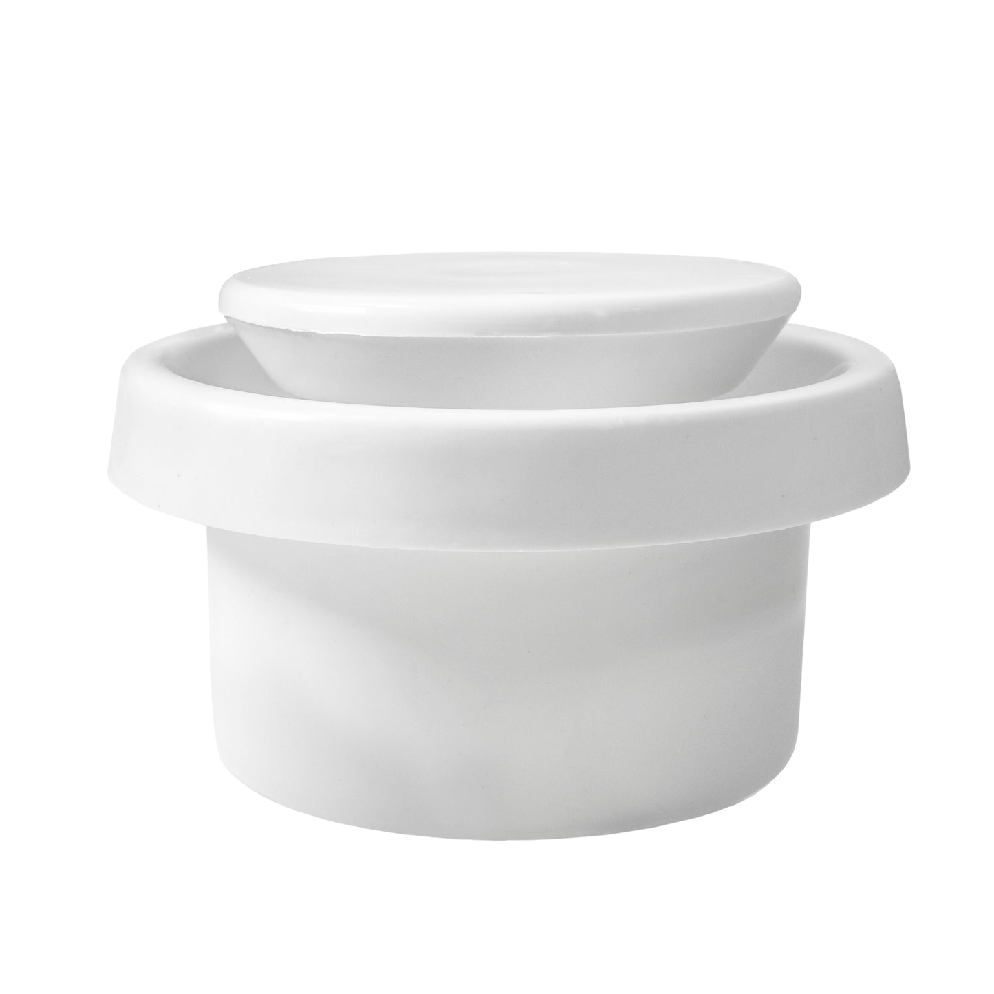 White ABS Extract Ceiling Valve 100mm Water Flow Control Home and Garden Use