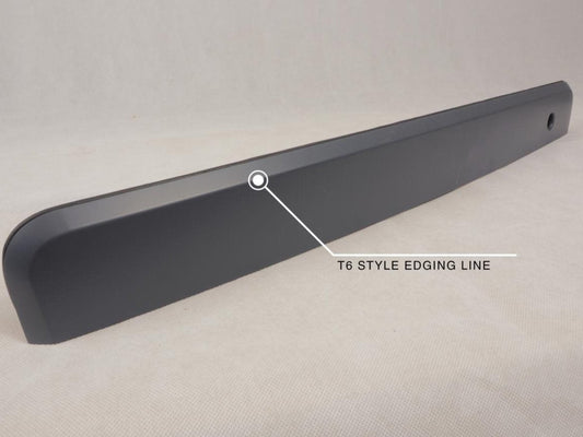 For VW T6 Transporter Barn Door Number Plate Unit – Primer Trim, Ready to Paint & Fit – Van-X