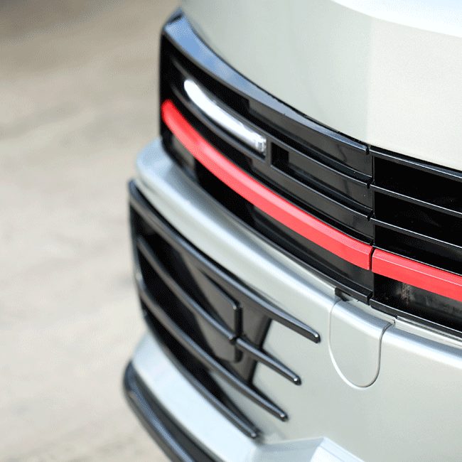 For VW T5.1 Transporter Front Sportline Spoiler + Splitter T5-X Styling (B-Grade) Painted and ready to fit in 3 colour options