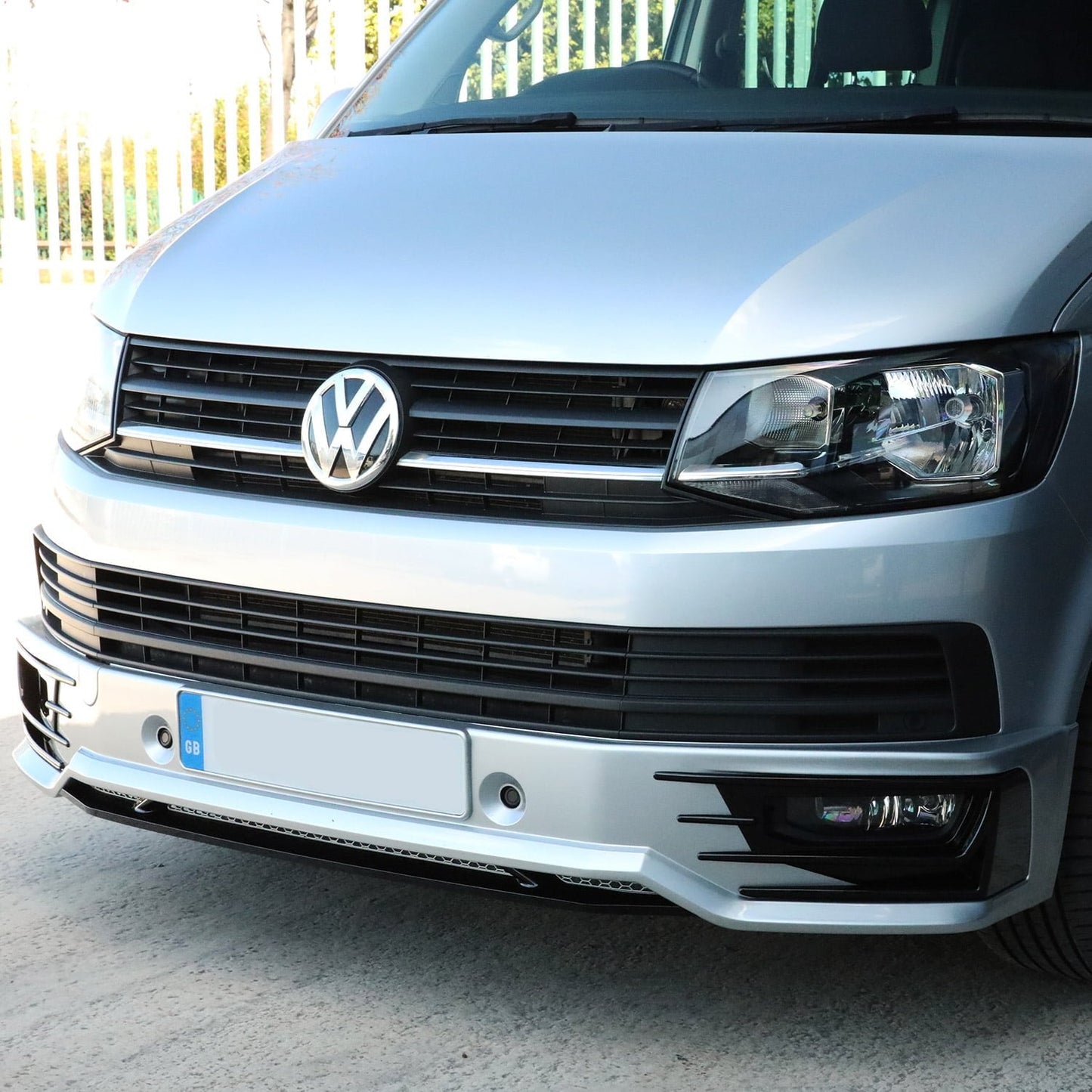 For VW T5.1 Transporter Front Sportline Spoiler & Splitter – T5-X Styling, Painted & Ready to Fit | Van-X