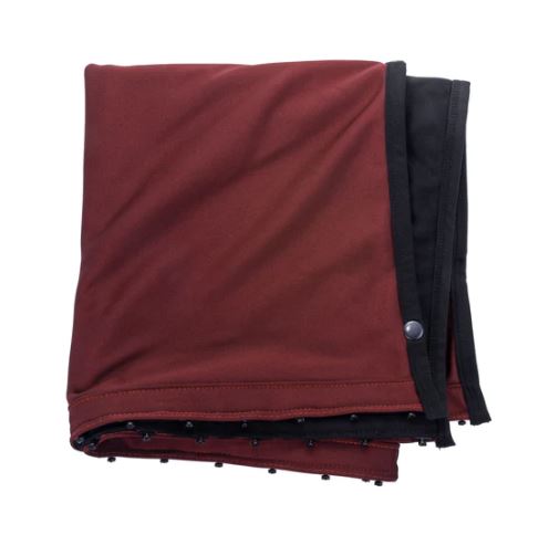 For VW Caddy Van Conversion Premium Window Curtains - Black/Burgundy - CREATE YOUR OWN BUNDLE! Van-X