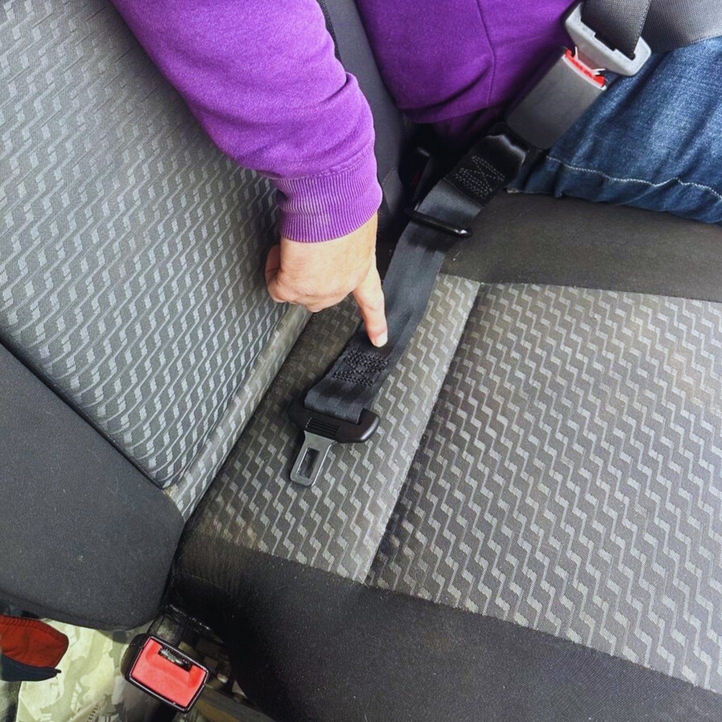 For Mercedes Sprinter Dodge Seat Belt Extender – Double Middle Seat Passenger | Van-X