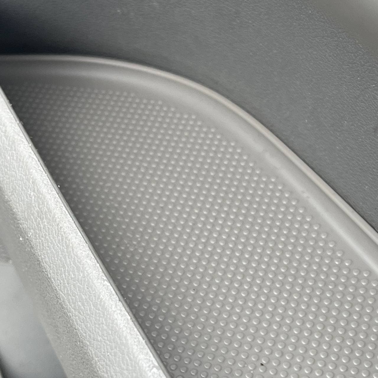 For VW T5, T5.1 Door Pocket Inserts, Rubber, Door Liner (Light Grey) Double Passenger + Driver Interior Styling