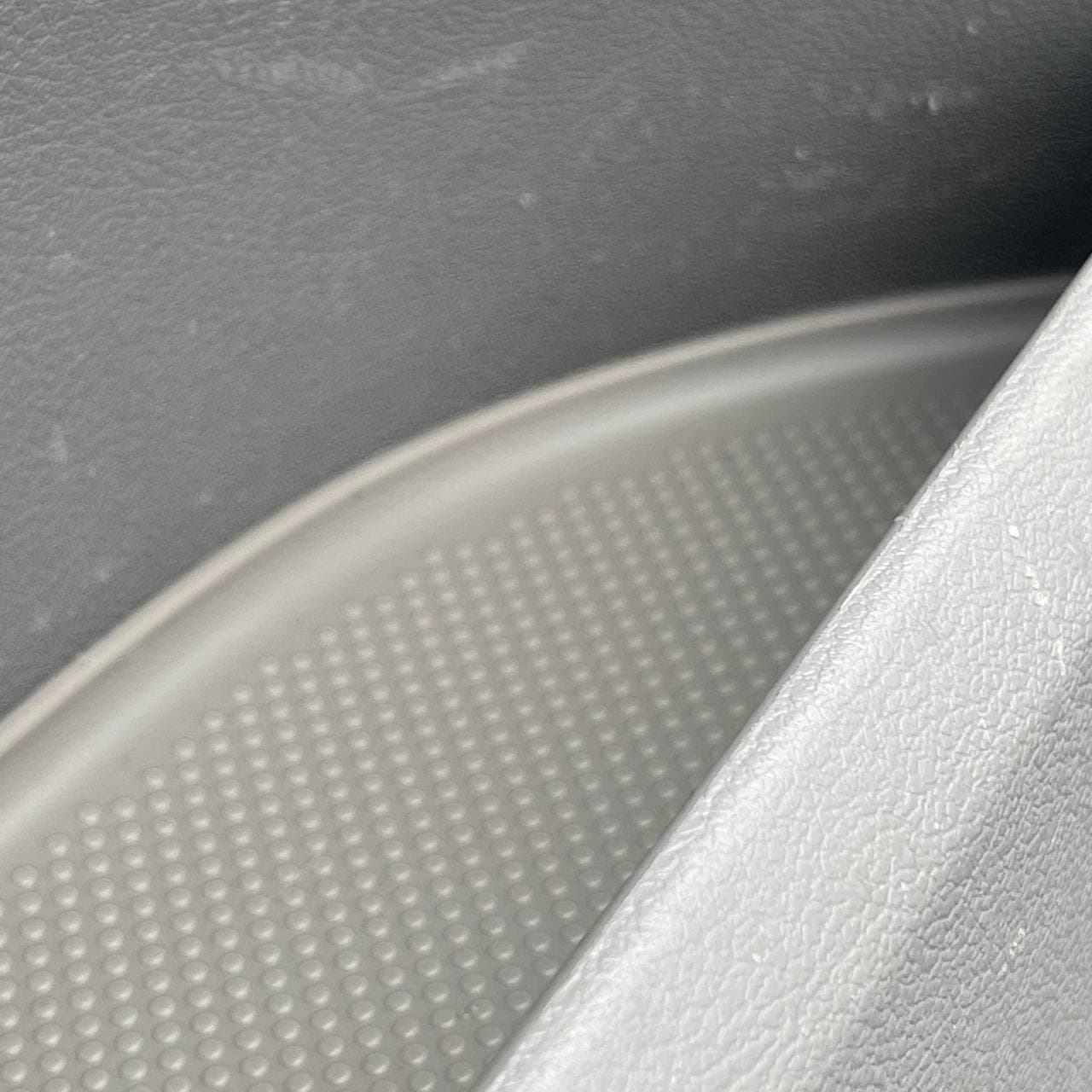 For VW T5, T5.1 Door Pocket Inserts, Rubber, Door Liner (Light Grey) Double Passenger + Driver Interior Styling