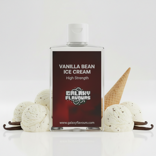 Vanilla Bean Ice Cream Food Flavouring Concentrate – Professional High Strength – 250ml