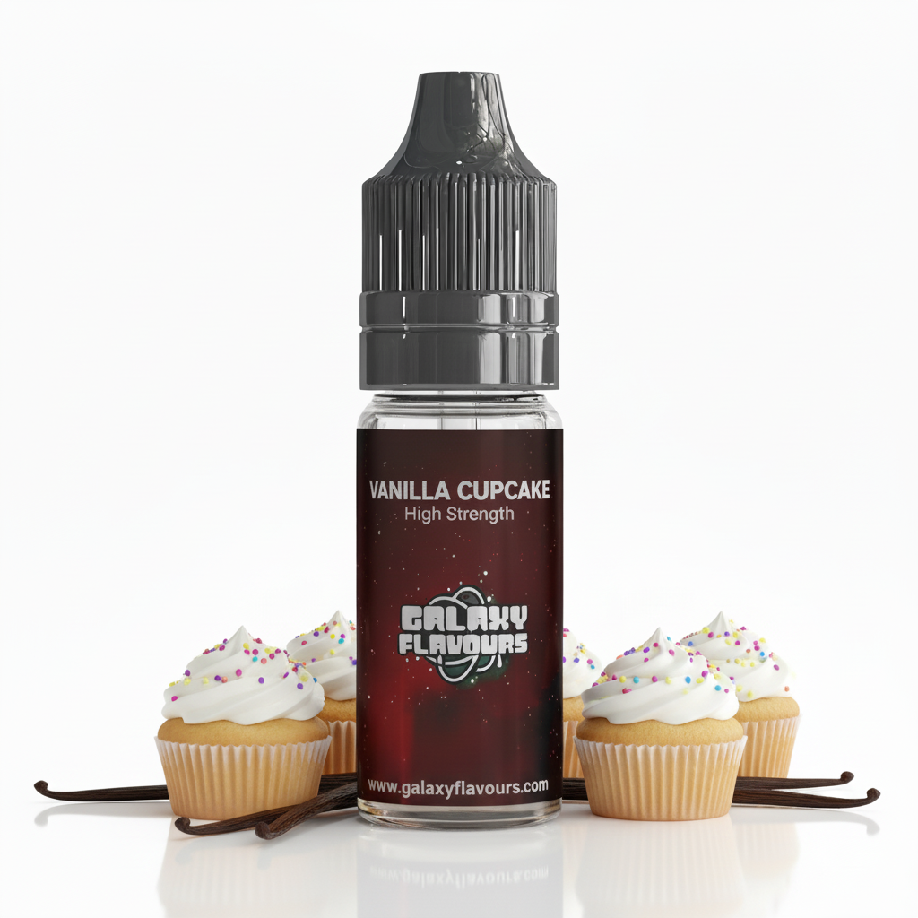Vanilla Cupcake Food Flavouring Concentrate – Professional High Strength – 10ml
