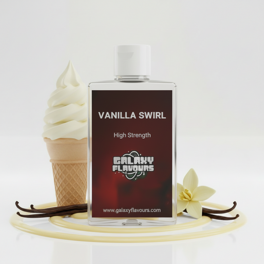 Vanilla Swirl Food Flavouring Concentrate – Professional High Strength – 250ml
