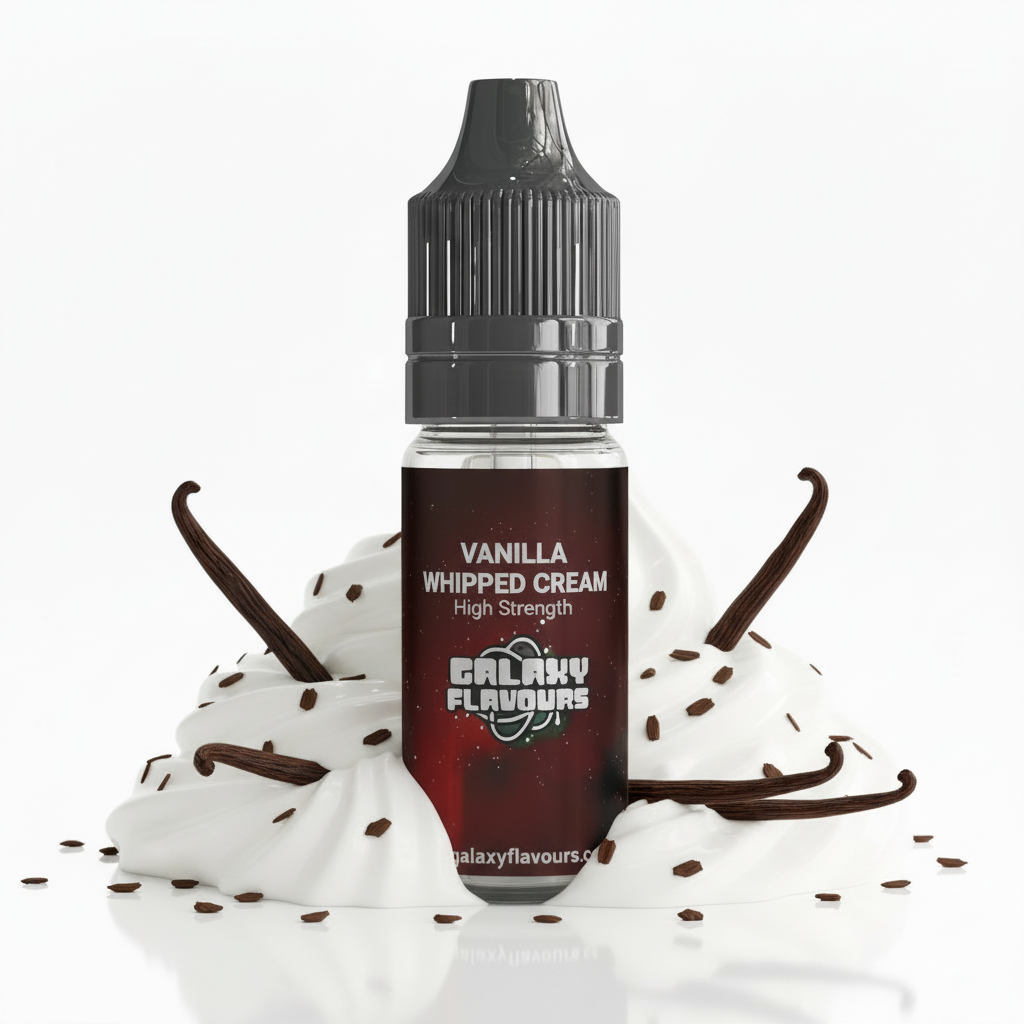 Vanilla Whipped Cream Food Flavouring Concentrate – Professional High Strength – 10ml