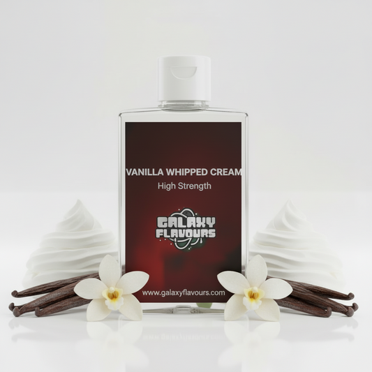 Vanilla Whipped Cream Food Flavouring Concentrate – Professional High Strength – 250ml