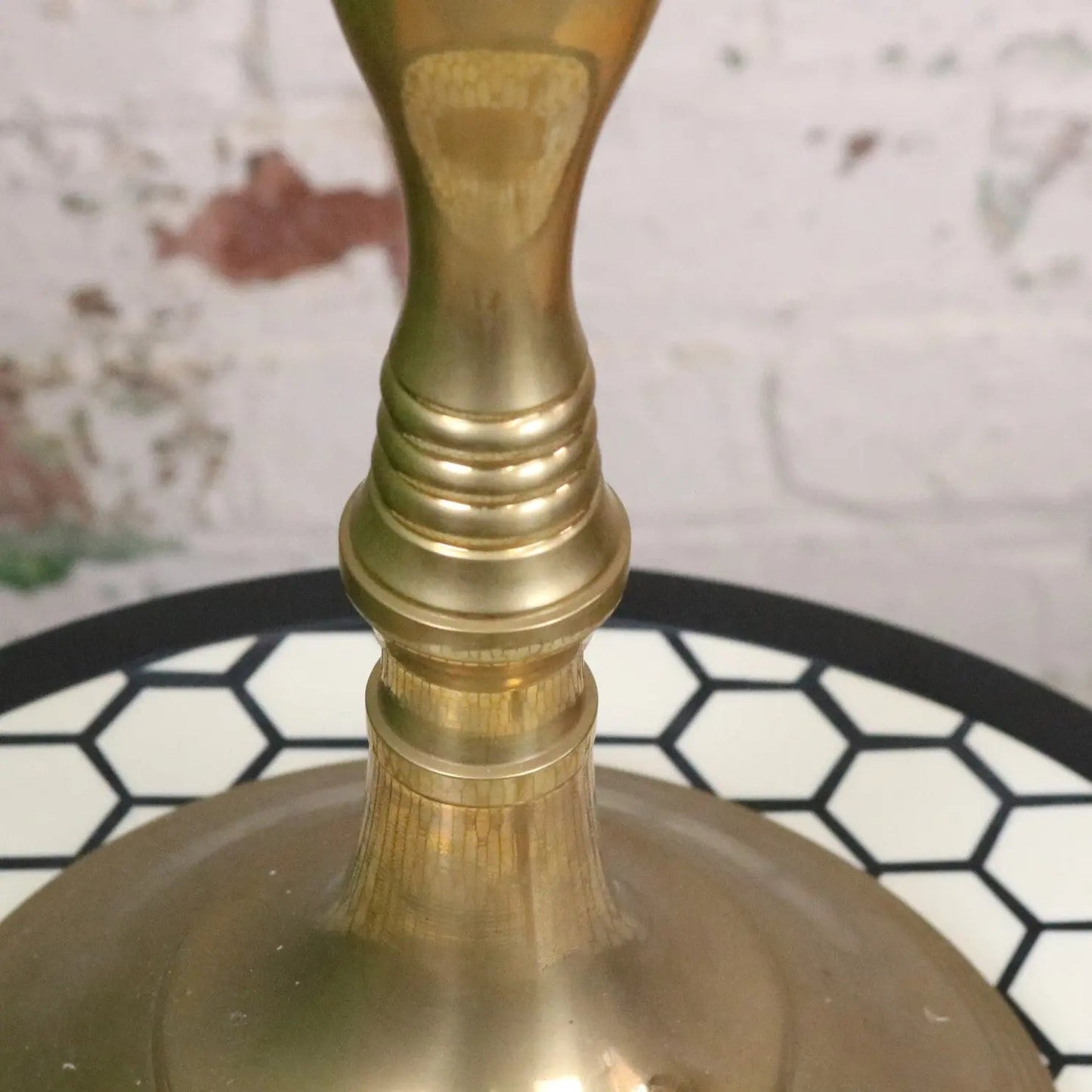 Vintage Brass Candelabra 100cm 5 Candle
