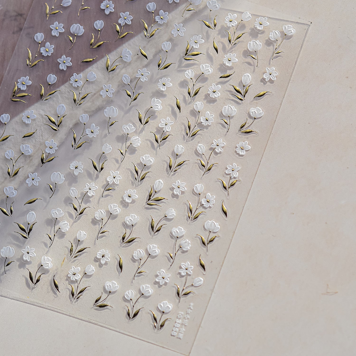 Hello Claws | White Blossom Nail Deco Sticker