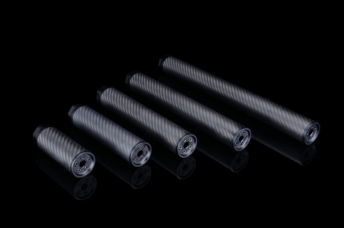 Silverback Airsoft Carbon Dummy Suppressor, Medium